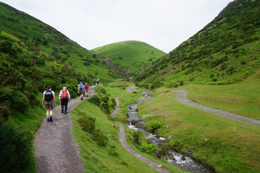 Paths In Carding Mill Valley © Bill Boaden Geograph Britain And Ireland