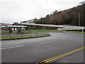 Zigzag ramp from New Tredegar towards Brithdir