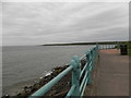 High tide at Montrose Promenade