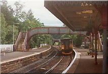 NT1985 : Aberdour railway station by Tim Glover