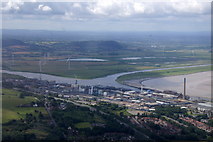 SJ5080 : Weston, Runcorn, from the air by Mike Pennington