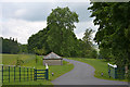 Entrance drive to Lowther Castle