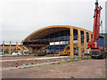 Dismantling of the Cardiff Arena