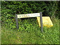 TM0178 : School Lane sign by Geographer