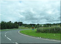 J0610 : Rounding the Major's Hollow Roundabout north of Dundalk by Eric Jones