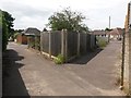 Ensbury Park: footpath N06 joins Furze Bank Lane