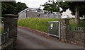 Main entrance to Chepstow Telephone Exchange