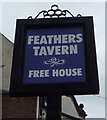 Sign for the Feathers Tavern, Stapleford