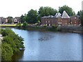 Harvester restaurant in a malthouse, by River Exe