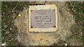 Memorial plaque at Blacknor