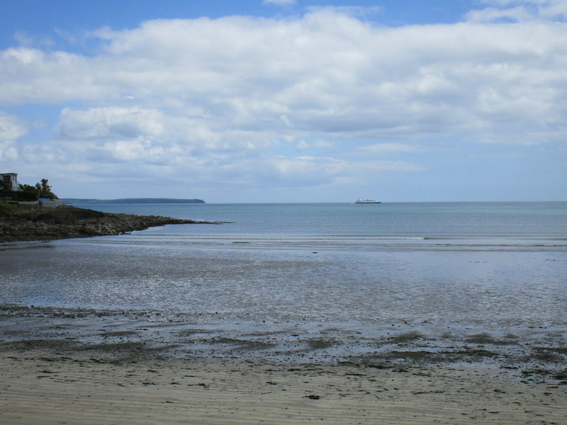 View out to sea at Ringabella © Jonathan Thacker :: Geograph Ireland