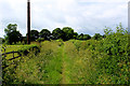 Bridleway heading West towards Bellerby