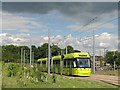 A tram leaving Clifton