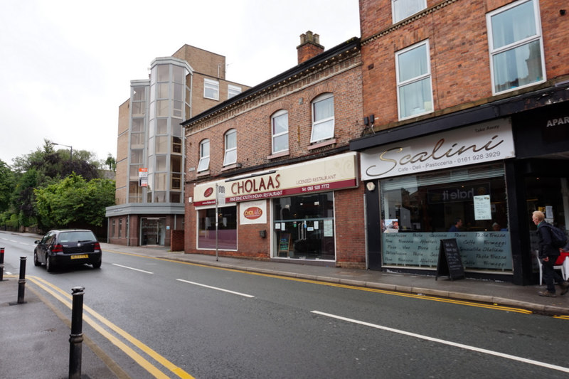 Restaurants On Ashley Road Altrincham © Ian S Geograph Britain And