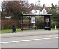 Gloucester Road bus stop and shelter, Cheltenham