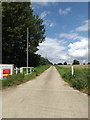 TM0280 : Entrance to White House Farm by Geographer