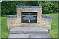 Memorial to a plane crash - Ford End Farm