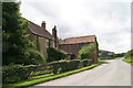 Farm house and buildings by Portington Road