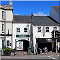 Entrance to Budgens, Monmouth