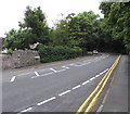 SN1301 : Towards a bend in the A478, Tenby by Jaggery