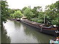 Canal boat Courage at Brentford