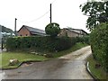 Butterton: start of track and public footpath