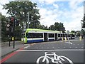 Tram on Chepstow Road, Croydon