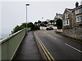 Elbow bend in the B4316, Saundersfoot