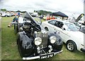 TQ5583 : View of a Triumph 20TR in Havering Mind's Wings and Wheels event in Damyns Hall Aerodrome by Robert Lamb