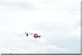 TQ5583 : View of a gyroplane coming into land at Damyns Hall Aerodrome by Robert Lamb