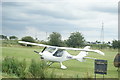 TQ5583 : View of G-SDAT stabled at Damyns Hall Aerodrome by Robert Lamb