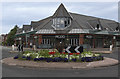 A floral roundabout in Formby