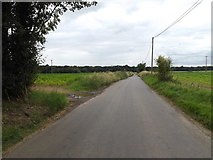 TM0079 : Hall Lane & field entrance by Geographer