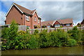 New housing in Sheelin Crescent, beside the Coventry Canal