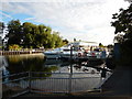 Small Boats Moored on The Thames