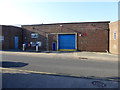 Entrance to police garage, Spital Road, Lewes