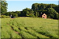 Field and house near Swan Farm