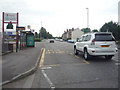 Bus stop and shelter on London Road