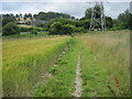 Water Lane track towards Alton