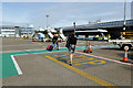 SU4416 : Disembarking at Southampton Airport by David Dixon