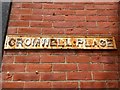 SZ1292 : Pokesdown: cast iron name sign on Cromwell Place by Chris Downer