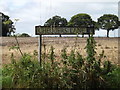 TM0479 : Chequers Lane sign by Geographer