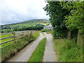 Entrance to White Knowle Farm