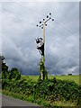 SO5816 : Rural electricity substation near Dove Cottage, English Bicknor by Jaggery
