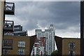 View of Clipper House on the corner of Byng Street and Mastmaker Road from Canary Riverside