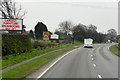 SJ5539 : Southbound A41 near Whitchurch by David Dixon