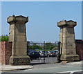 Gate piers, Trafalgar Dock, Liverpool