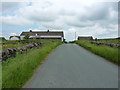 Narrow lane near New Lodge Farm