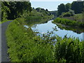 Heading east along the Union Canal