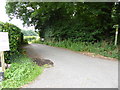 Bridleway goes west from Ide Hill Road